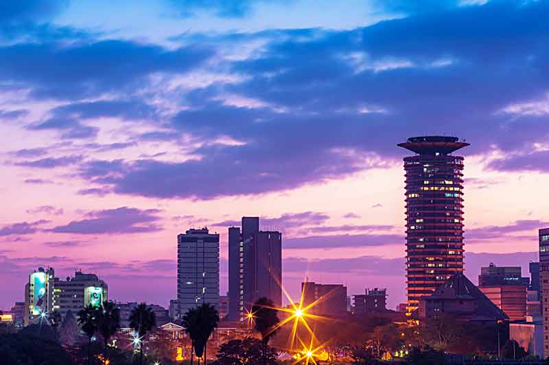 EATLW Nairobi at night