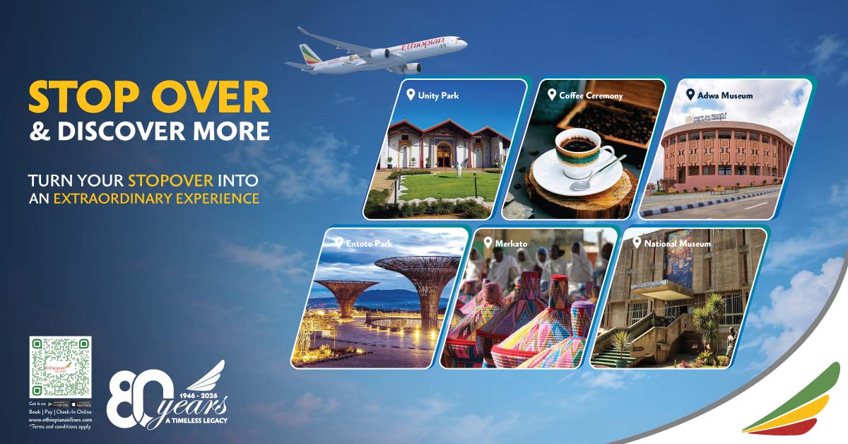 Ethiopian Holidays - turn your stopover into an extraordinary experience